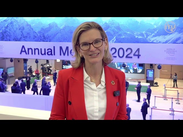 ITU Snapshot: ITU SG Doreen Bogdan-Martin @  WEF-24, Davos