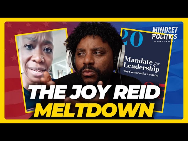 Joy Reid MELTDOWN goes on a DERANGED rant about white christian NATIONALISM and PROJECT 2025