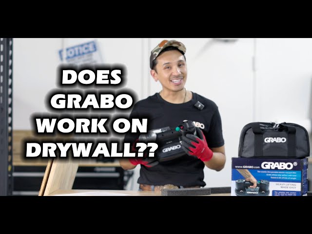 Does the GRABO work on drywall?