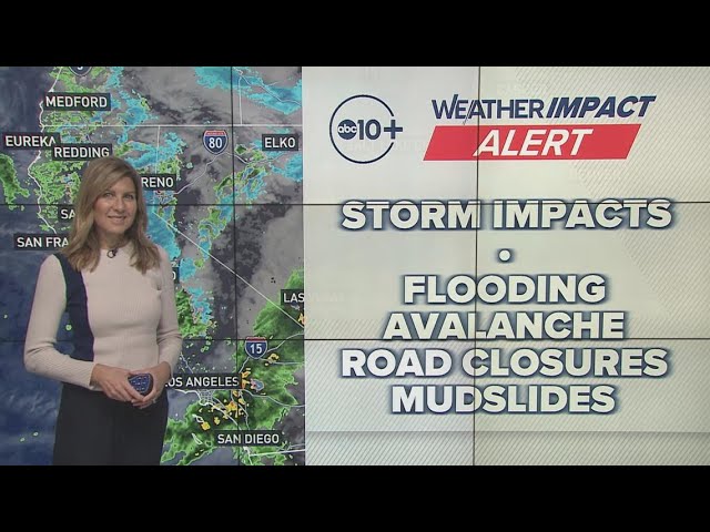 California Weather: Winter storm brings flood, avalanche concerns