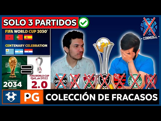 🔴14 FRACASOS: MUNDIAL de CLUBES (2010-2024) 🔥MUNDIAL 2030: MIGAJAS🔥MUNDIAL 2034: POLÉMICA🔥AB 4X43