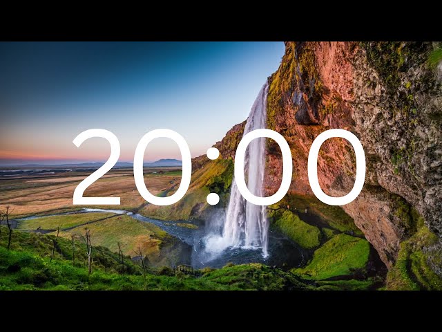 20 Minutes Timer With Relaxing Music