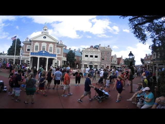 360° video Disney Magic Kingdom Great Moments in History