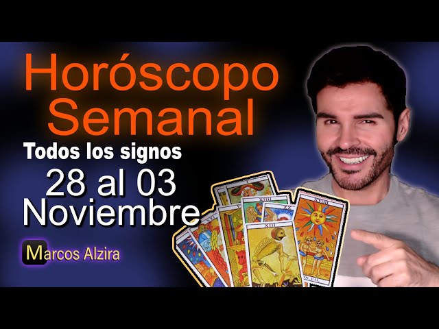 🎃Horóscopo semanal🎃 28 al 3 de Noviembre, todos los signos! 👻