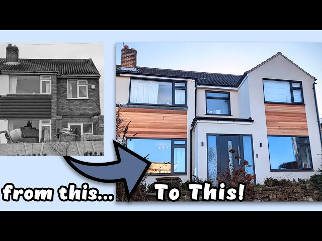 Two Storey House Extension - Timelapse