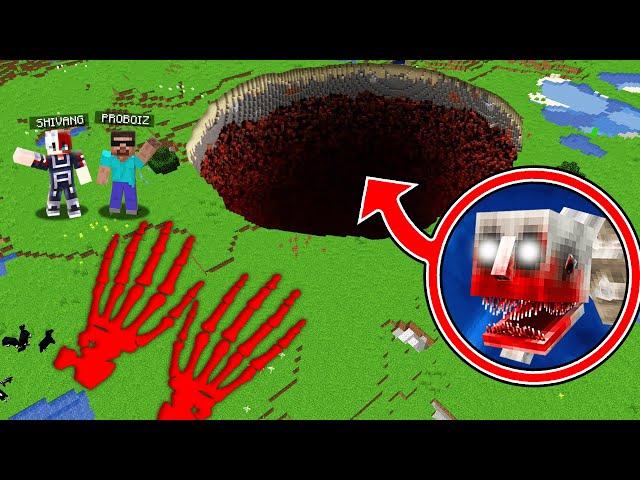 We Found BIG FOOTPRINTS Of Irritator In Minecraft!! Ft.@ProBoiz95