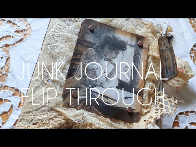 Junk journal flip through