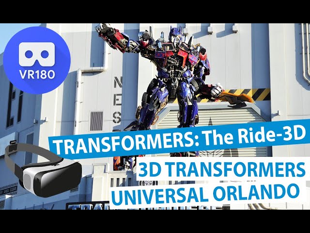 TRANSFORMERS: The Ride-3D | Universal Studios Florida VR180 3D-Video