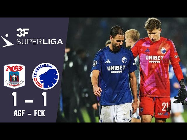 AGF 1-1 FC København | Søndag 10 November 2024