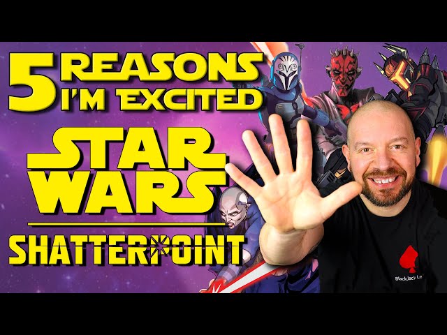 STAR WARS SHATTERPOINT - 5 Reasons I'm EXCITED for it!