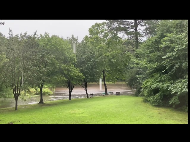 Rain and Thunder over Lake | Relaxing Nature Sounds for Sleep, Focus, and Well-Being