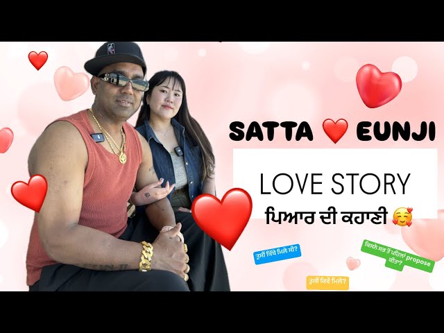 Indian Korean couple love story ❤️ | KOREAN PUNJABAN