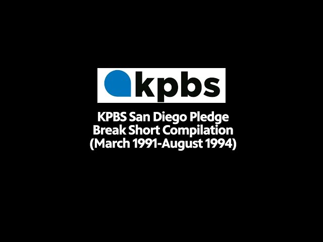 KPBS-TV San Diego Pledge Break Short Compilation (1991-1994)