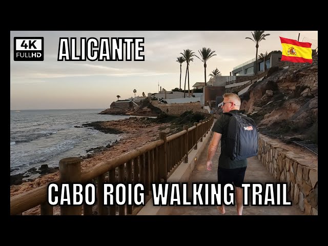 Alicante | Cabo Roig Trail | 4k Walking Tour 🇪🇸