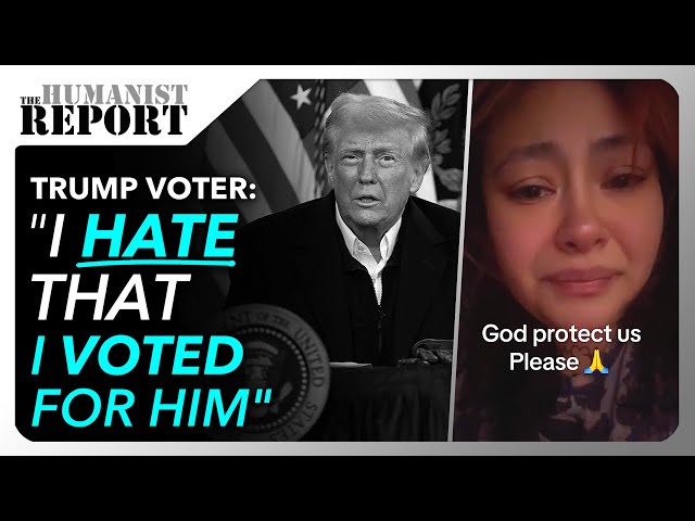 Tearful Trump Voter HORRIFIED After Getting EXACTLY What She Voted For