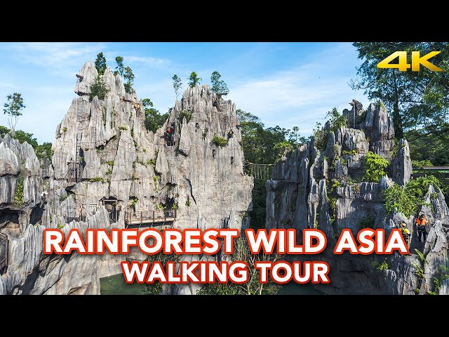 Rainforest Wild Asia - Walking tour at Singapore's new adventure zoo