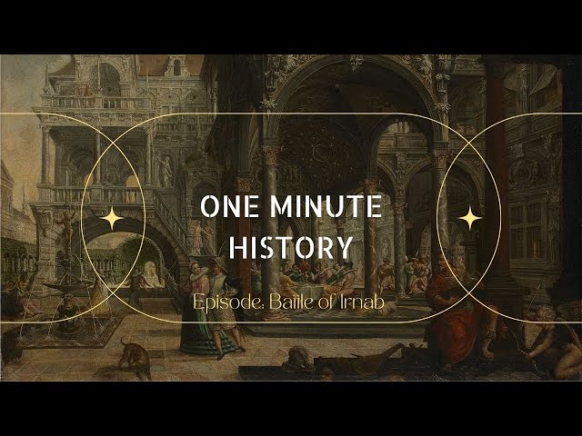 One Minute History | The Battle of Inab | The Crusaders vs Nur Al Din Zengi | (Unexpected Ending) 😮