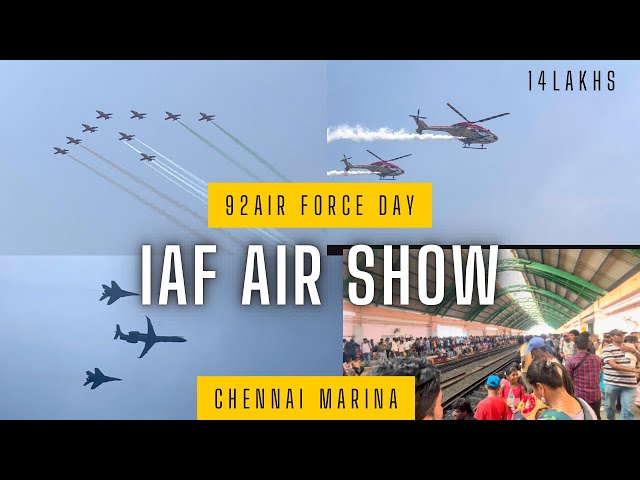 Chennai Air show | world record breaking crowd | 100 makkal mayangiya nilai | 5 பேர் பலி