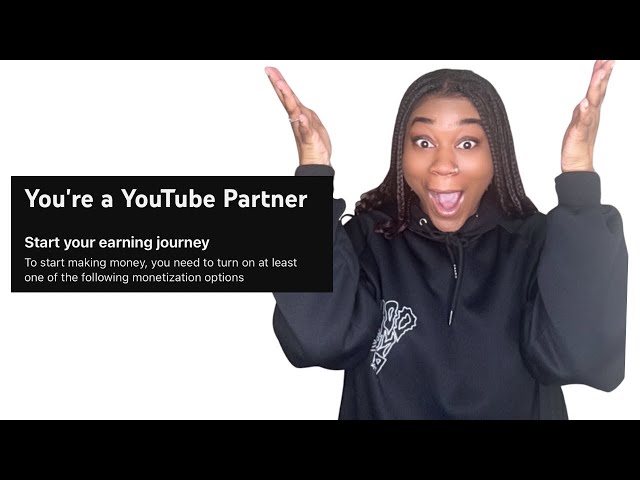 YouTube actually helped me get monetized easy!￼