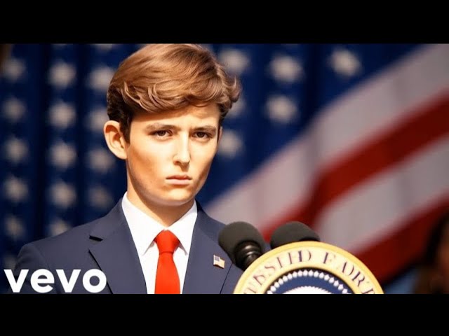 Barron Trump Singing: "I Will Be The Next President After My Father"