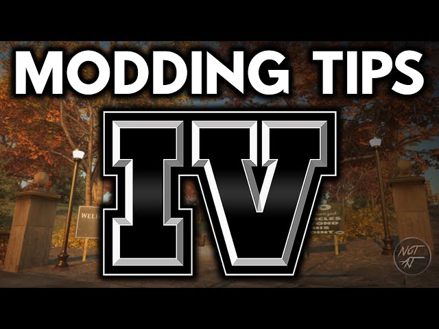 Tips for Modding GTA IV