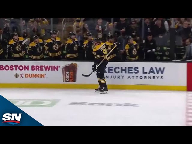 Nikita Zadorov Caps Off Bruins' Insane Offensive Pressure With A Clapper