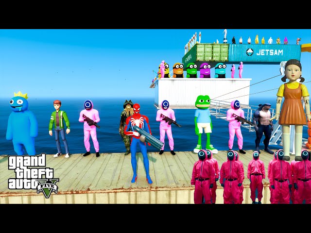 GTA 5 Epic Ragdolls | Spiderman and Super Heroes Minion Jumps/fails (Euphoria Physics) Episode 411