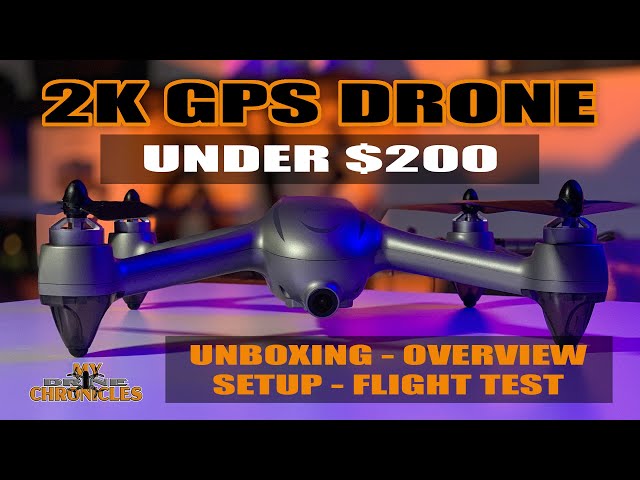 2K GPS Drone With Case Under 200 Dollars