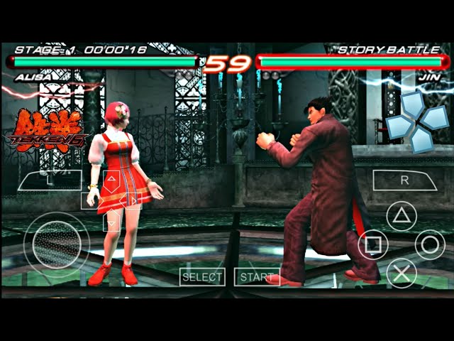 Tekken 6 - Alisa Bosconovitch | Story Battle | PSP Game | PPSSPP Emulator Android Game Play