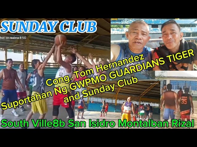 CONG.TOM HERNANDEZ/SOLIDONG SUPPORTA ANG MGA SUNDAY CLUB GWPMO GUARDIANS TIGER CHAPTER MONTALBAN