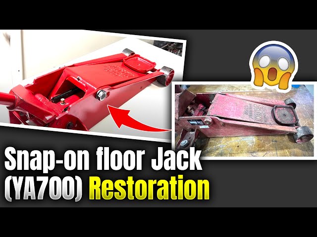 Snap-on floor jack ( YA700 ) restoration/rebuild