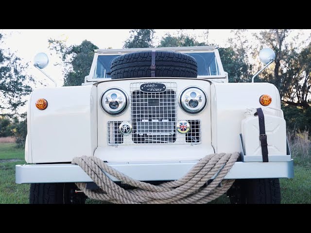 Fully RESTORED Land Rover Series IIA with LS3 Engine | ECD Auto Design