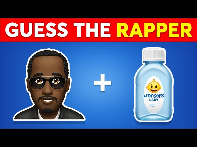 Guess The Rapper By Emoji? 🎤🎵 Emoji Quiz