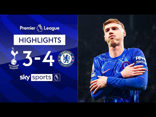 Palmer Panenka wraps up Chelsea comeback 🥶 | Tottenham 3-4 Chelsea | Premier League Highlights