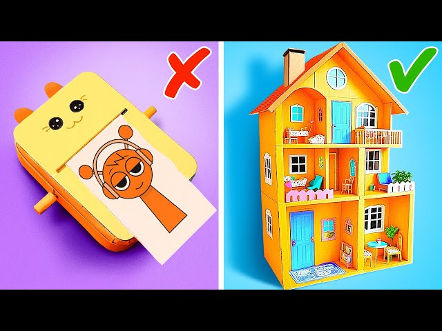 LIVE: Cardboard Parenting Hacks for Emergency Situations! *Tips for Moms and Dads*