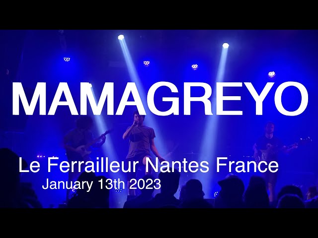 MAMAGREYO Full Live Concert 4K @ Le Ferrailleur Nantes France January 13th 2023