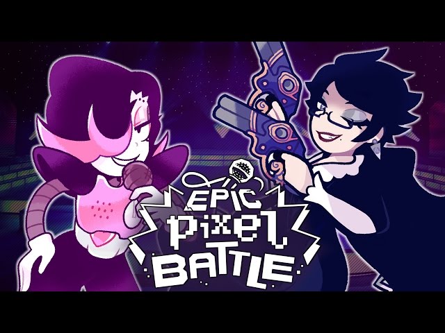 Mettaton VS Bayonetta - EPIC PIXEL BATTLE [ EPB SAISON 3 ]