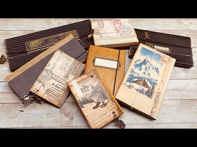 2024 Ephemera organiser/ Pockets Keepsake Tutorial EASY Fun Craft