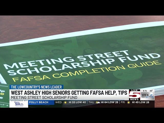 VIDEO: South Carolina program helps students with FAFSA following last year’s delays