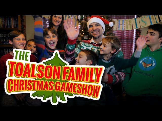 The Toalson Family Christmas Gameshow