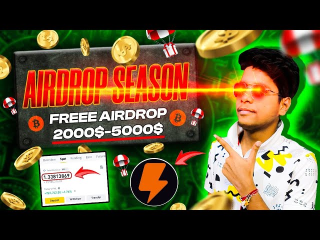 😱😱 Earn Freee Gauranteed 5000$ From Airdrops | Biggest Crypto Airdrop of 2024 | Best Airdrop 2024