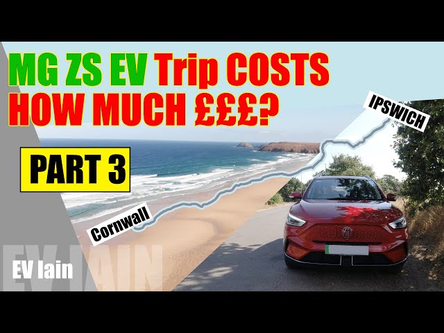 MG ZS 72 kWh EV Road Trip Costs - HOW MUCH!?