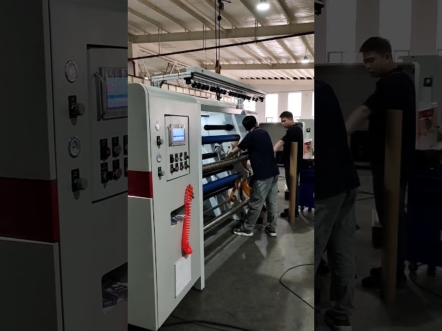 Gaobao-Hightop-“ZSFQ”Cutting film: BOPP PVC PP PET OPP slitting machine