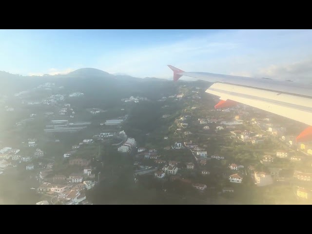 Landing at Madeira Airport (FNC) 2/12/23