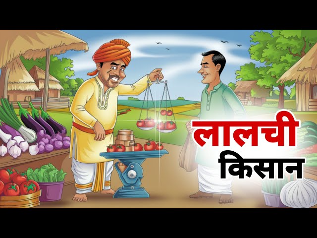 लालची किसान | Lalachi Kisan |  हिंदी कहानी | Hindi Moral Story | Hindi Kahani | Hindi Kahaniya