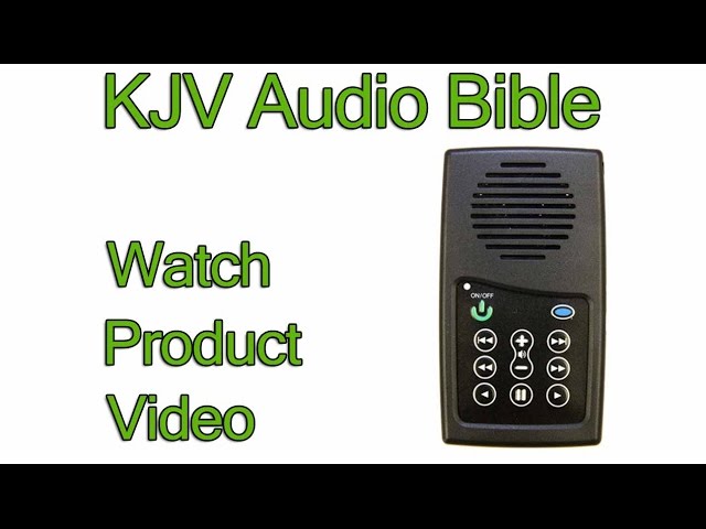 KJV Audio Bible player Bible review | King James Bible reading Audio Bible KJV