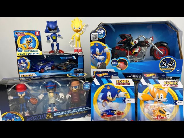 Sonic The Hedgehog Collection Unboxing Review | Hot Wheels RC Motorcycle