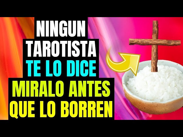 GANA SIEMPRE CON ESTO NINGUN TAROTISTA TE LO DICE MIRALO ANTES DE QUE LO BORREN!!