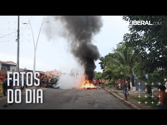 Moradores do Curió-Utinga protestam contra fechamento de acesso a rua e bloqueiam avenida João Paulo