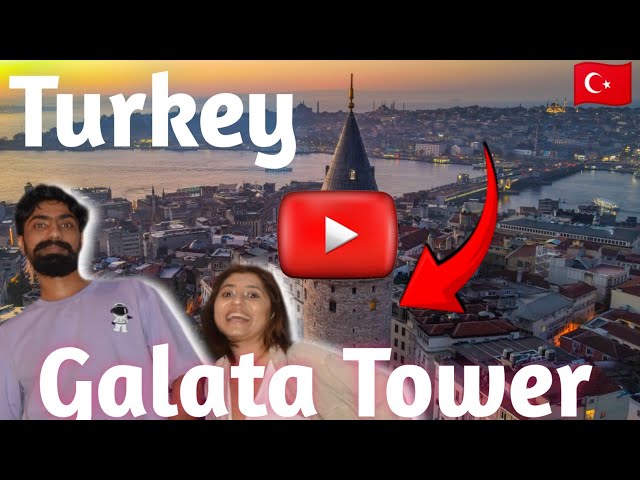 Turkey Istanbul || Galata Tower #travel #dailyvlog #turkey